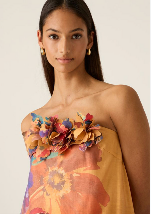 Grace Strapless Maxi Dress