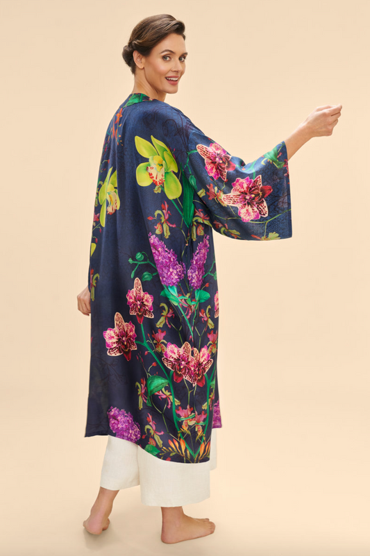 Kimono Gown in Exotic Evening