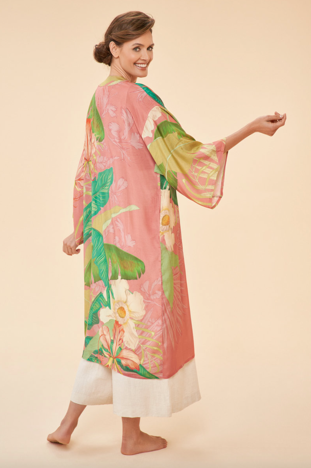 Kimono Gown in Candy