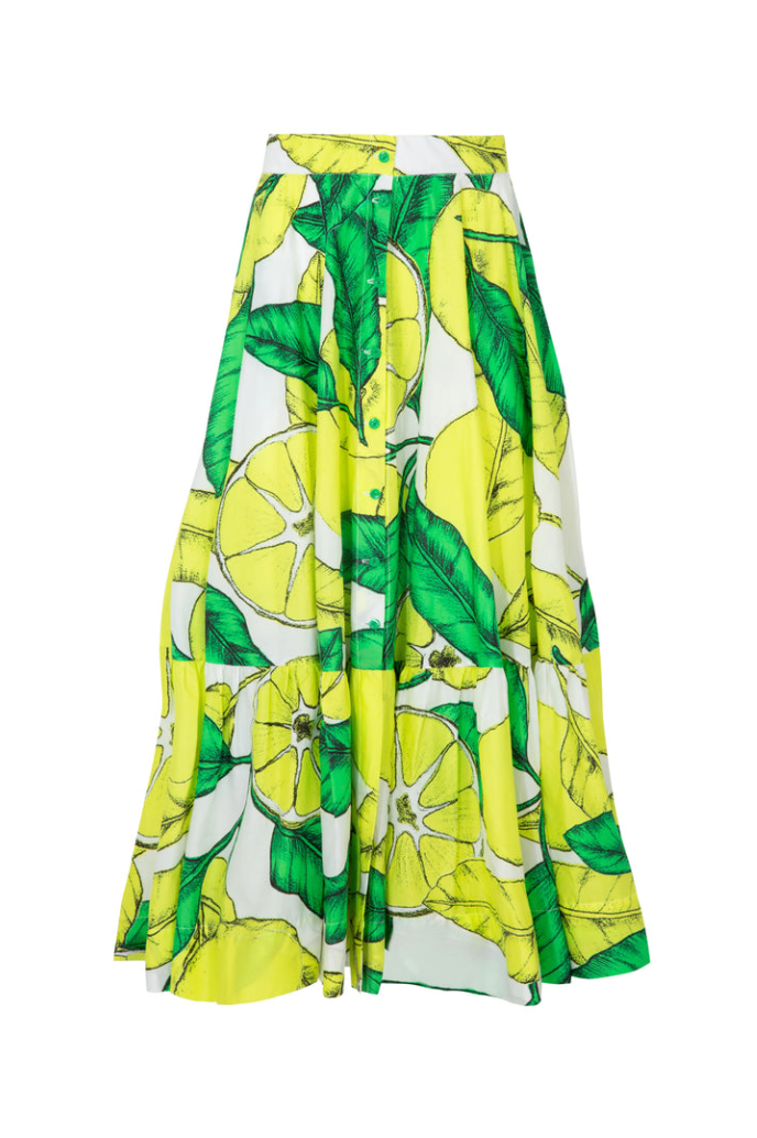 Long Heart Skirt Sz L (12-14)