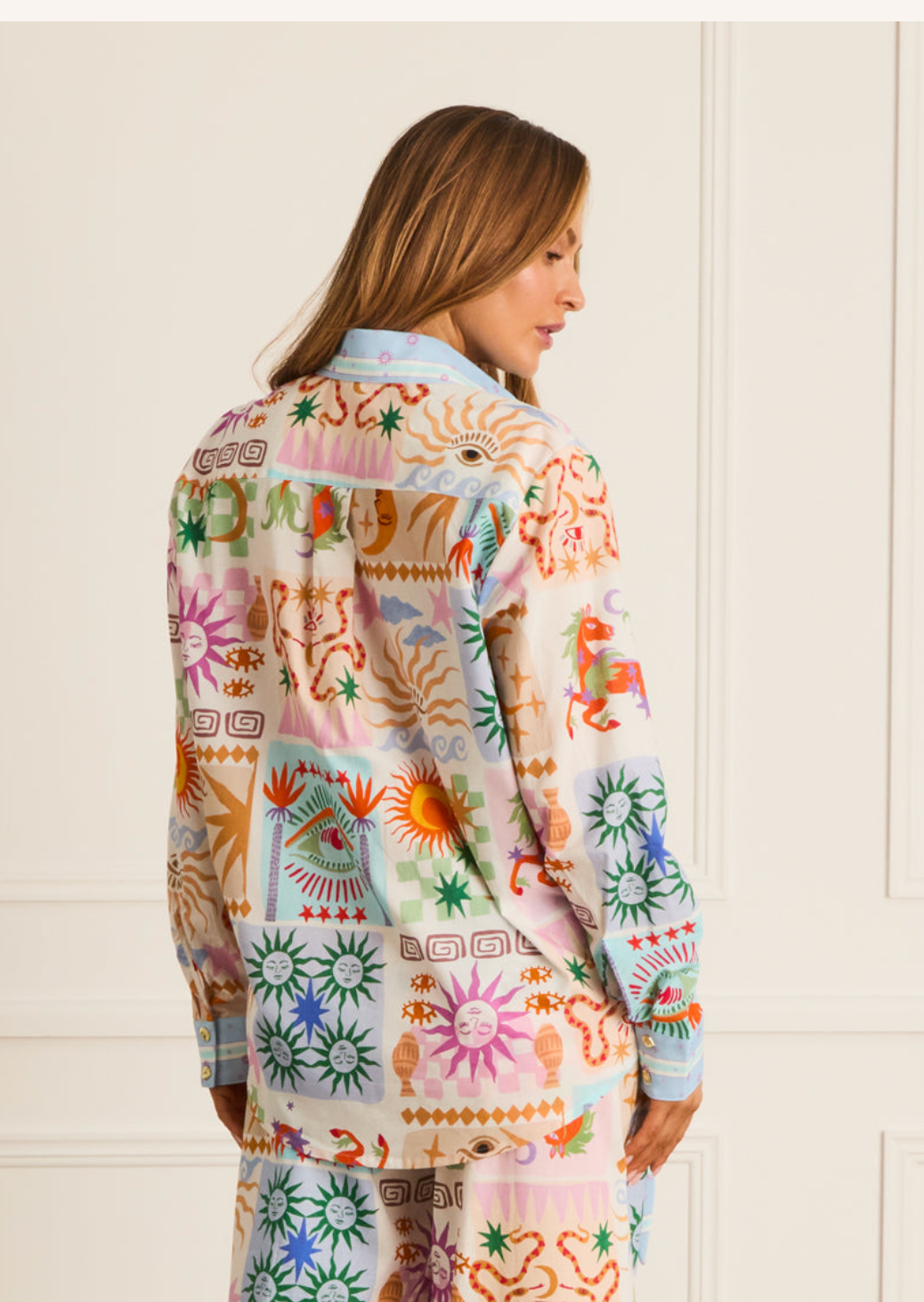 Boyfriend Shirt in Zodiac