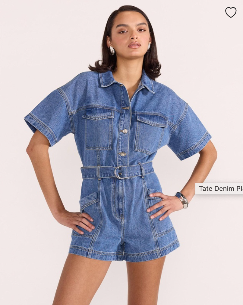 Tate Playsuit Sz XS/6
