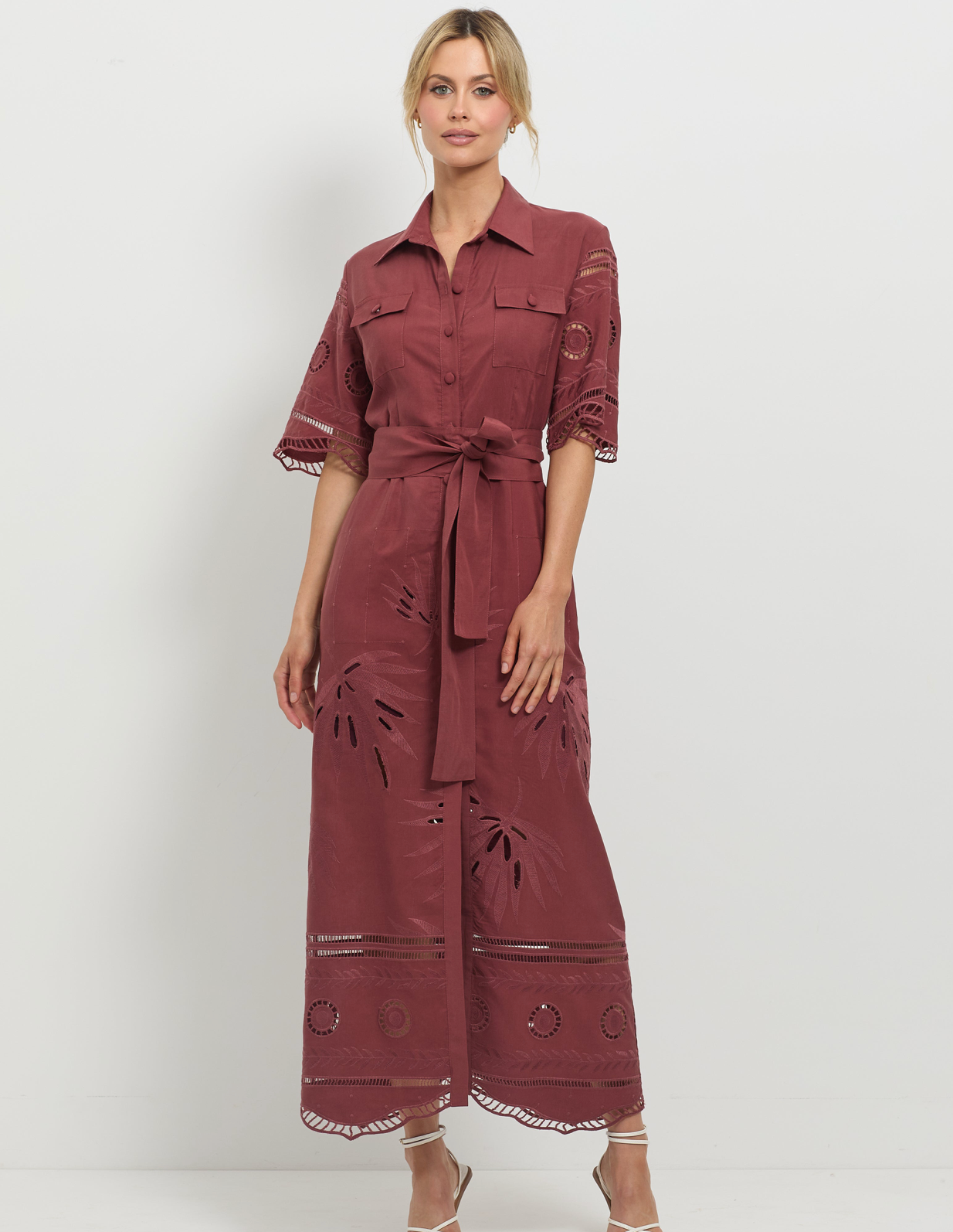 Sunrise Shirt Midi