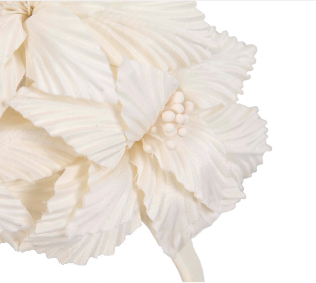Cream Sculptured Fascinator