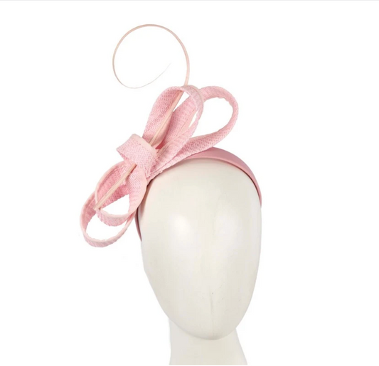 Pink Racing Fascinator