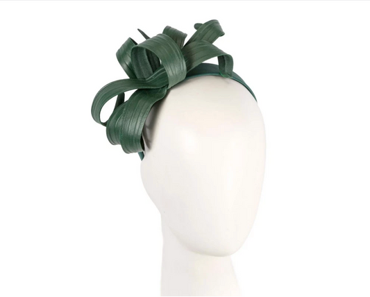 Stylish Bow Fascinator Green