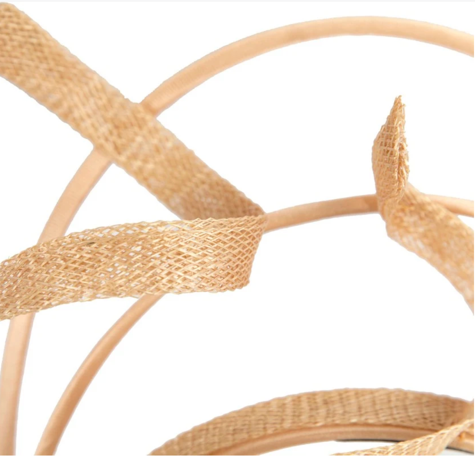 Gold Crown Fascinator Headband