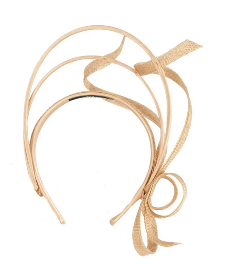 Gold Crown Fascinator Headband