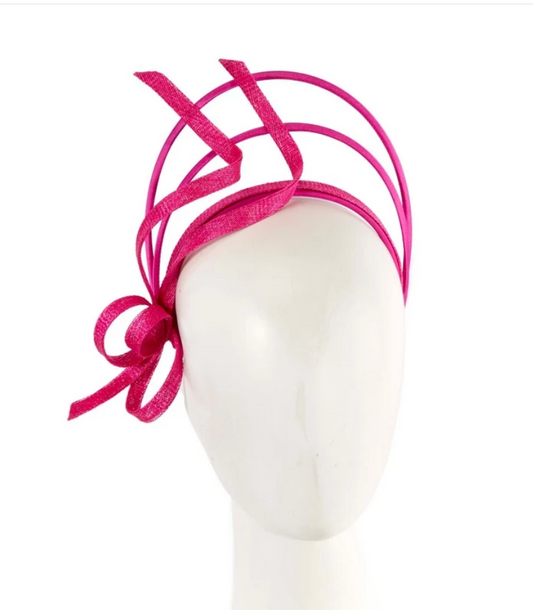 Fuchsia Crown Fascinator Headband