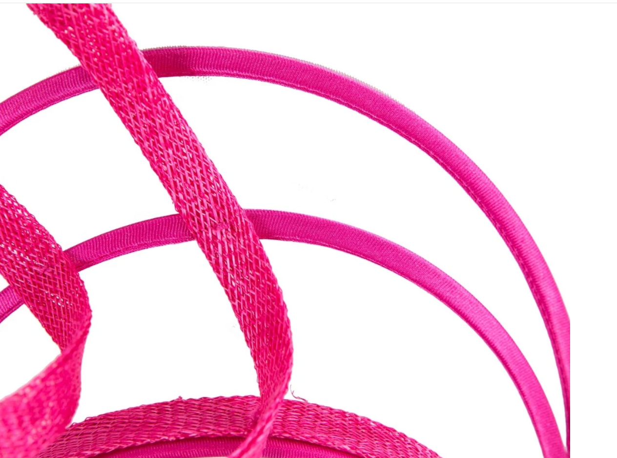 Fuchsia Crown Fascinator Headband