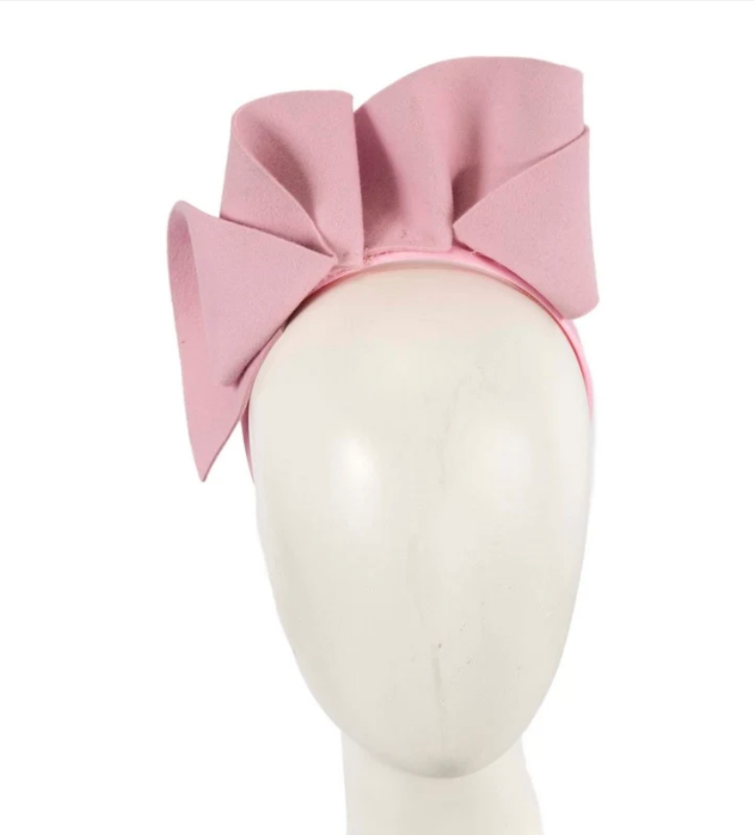 Pink Felt Fascinator