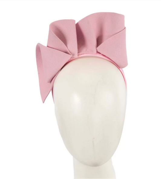 Pink Felt Fascinator