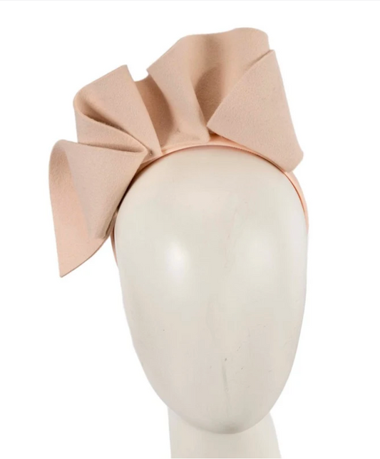 Nude Felt Fascinator