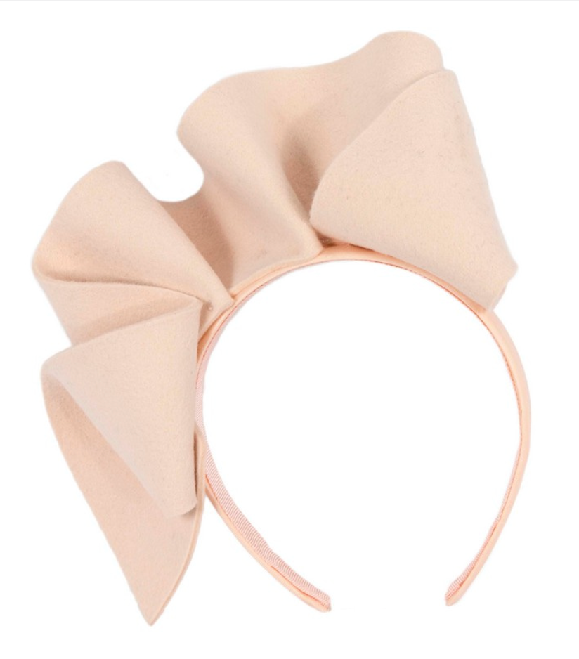 Nude Felt Fascinator