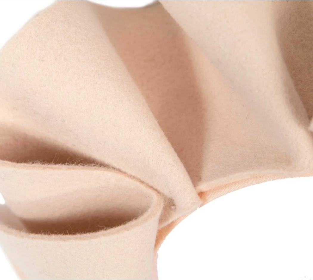 Nude Felt Fascinator