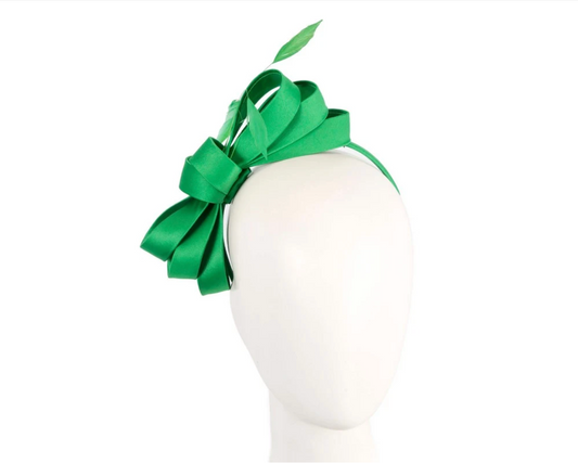 Green Bow Fascinator