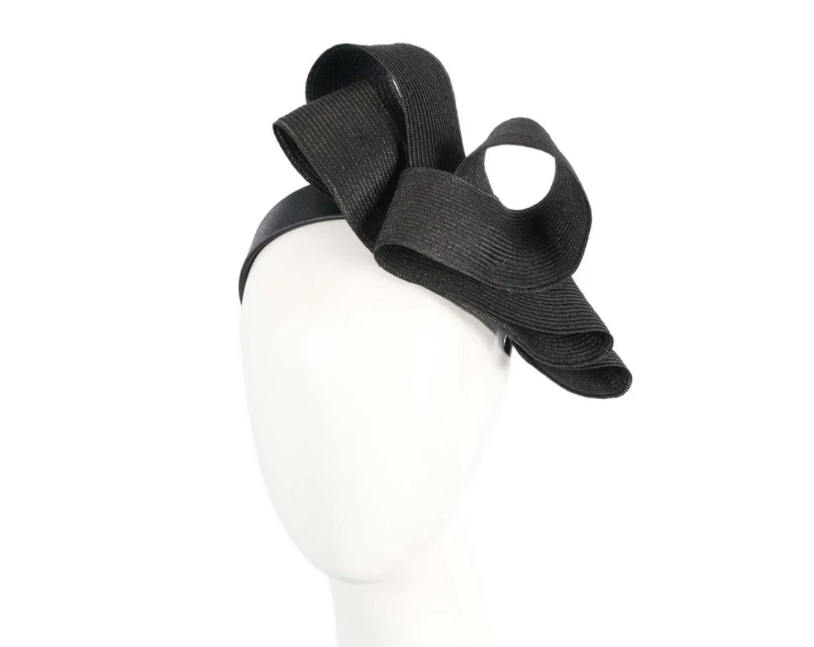 Black Loop Fascinator