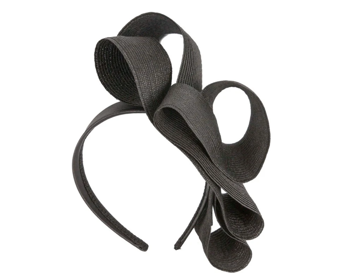 Black Loop Fascinator