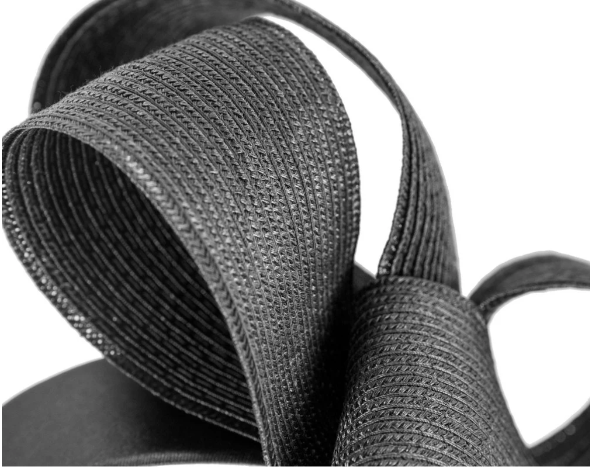 Black Loop Fascinator