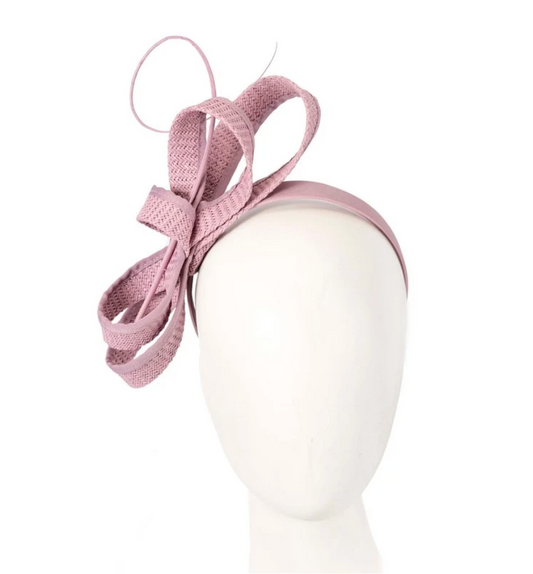 Lilac Racing Fascinator