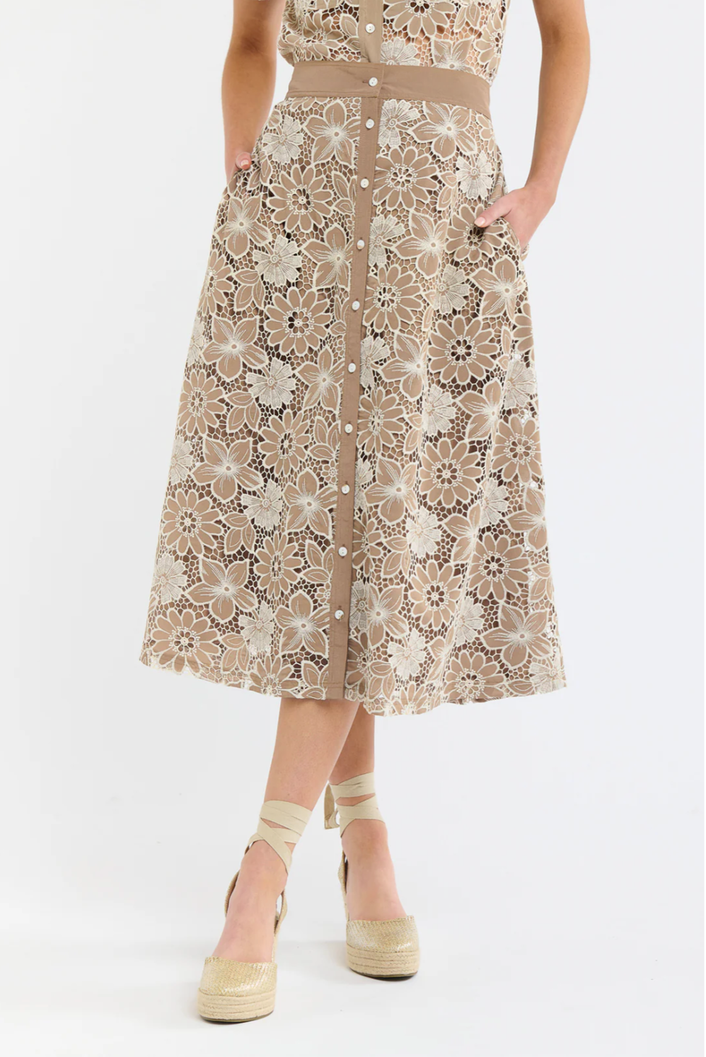 Daphne Skirt Coffee
