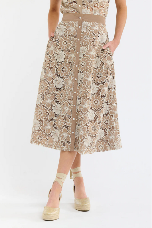 Daphne Skirt Coffee