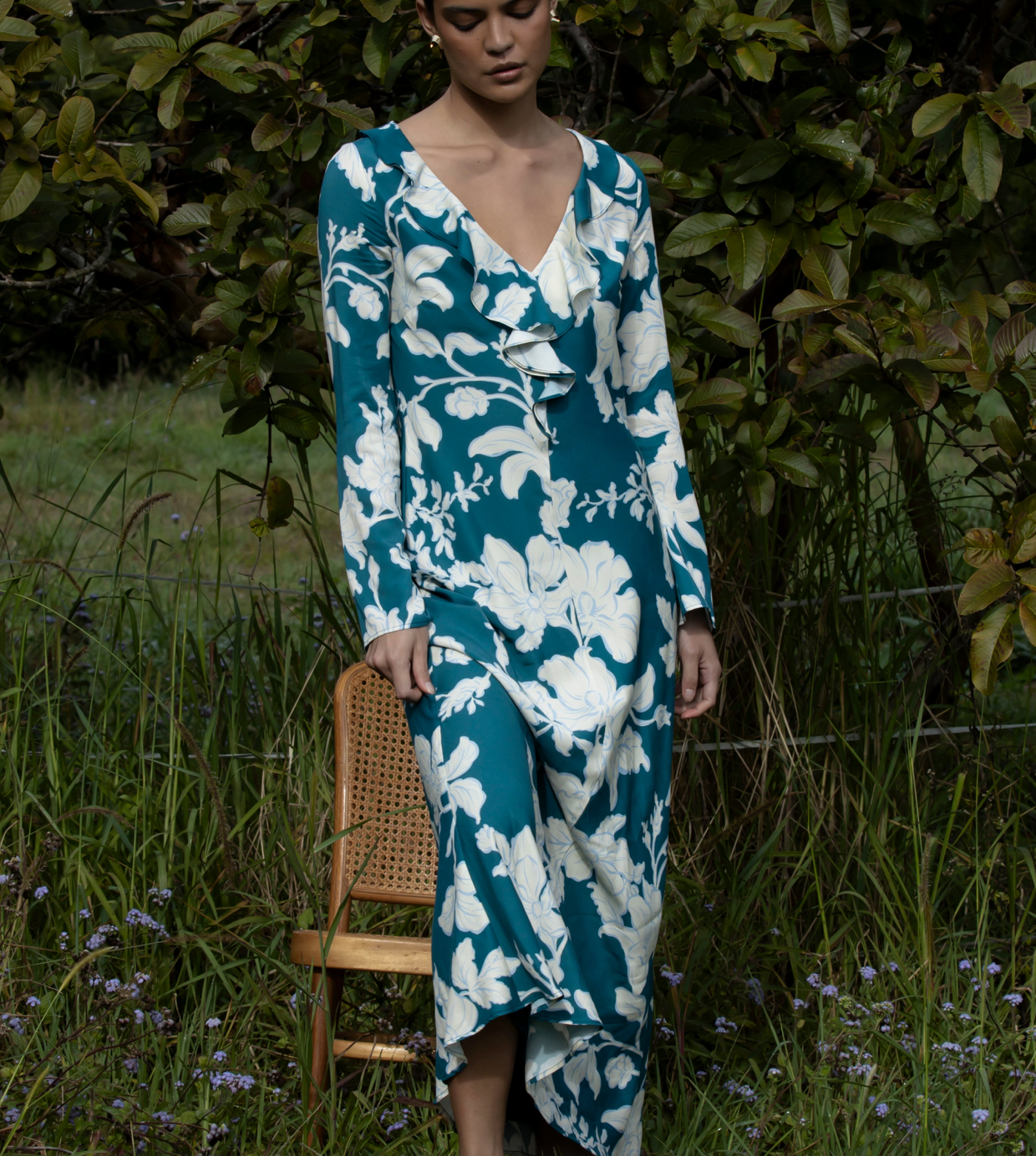 Legacy Ruffle Maxi
