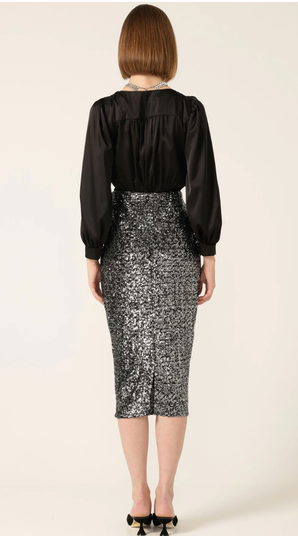 Sequin Pencil Skirt