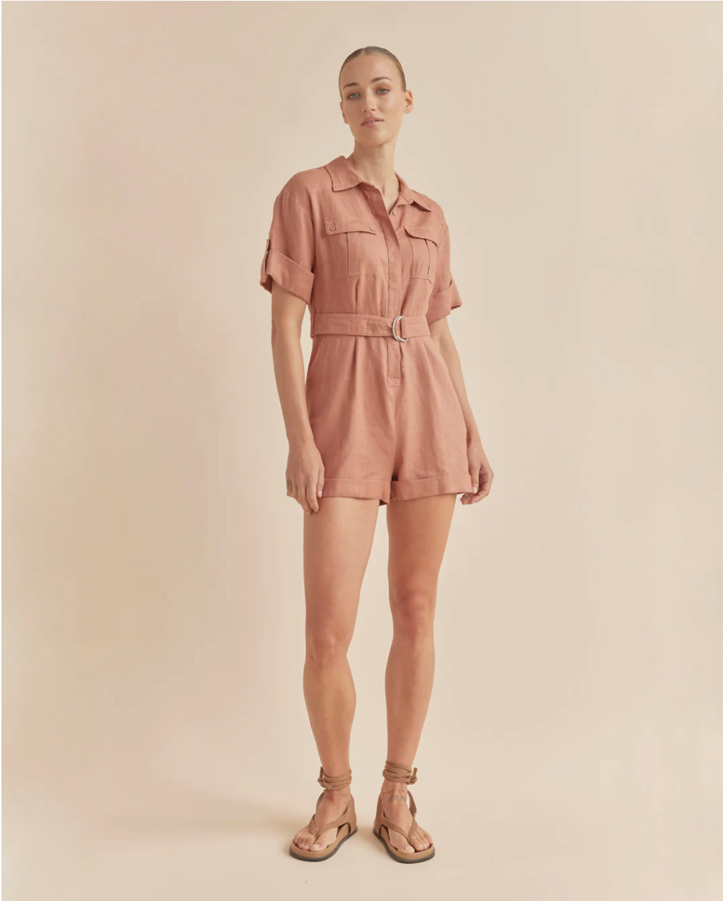 Surreal Playsuit Rose