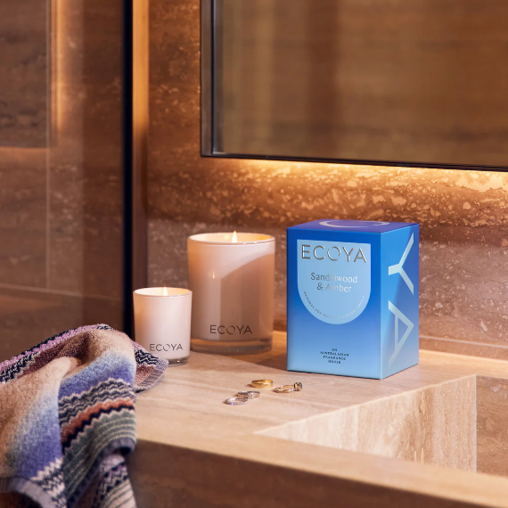 Sandalwood and Amber Candle