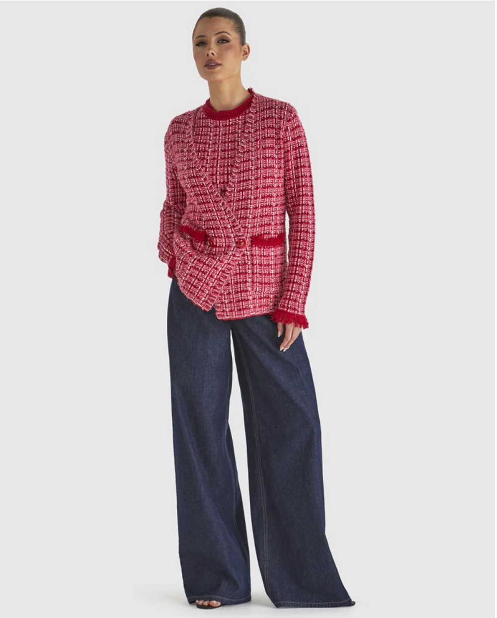 Beverley Knit Cardi Pink