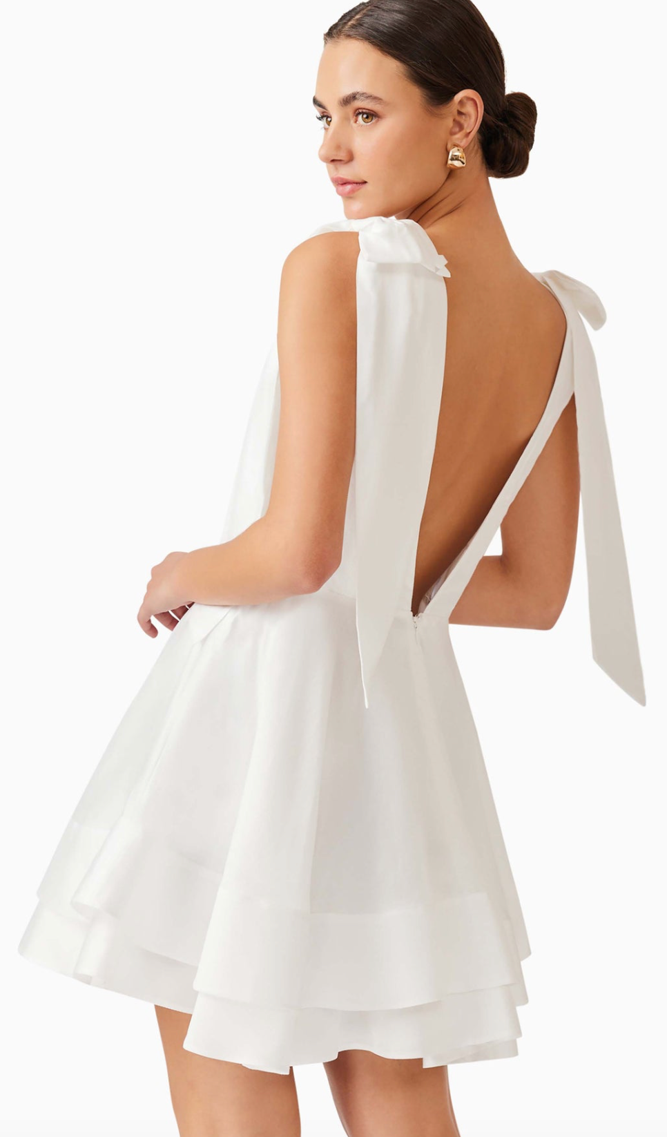 Kalani Mini Dress Wht