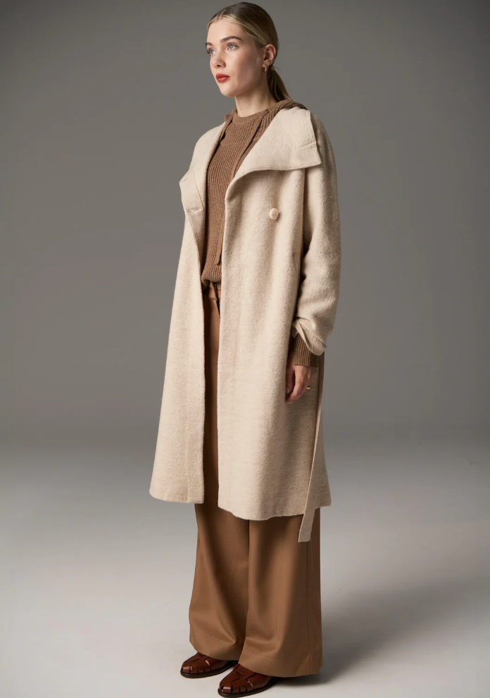 Ruben Draped Coat