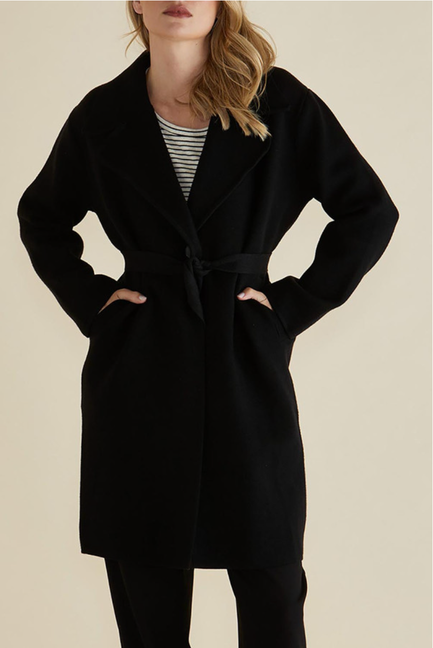 Cosette Coatigan Black