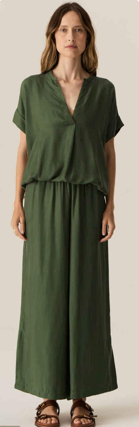 Henri Shirt Green With Cord