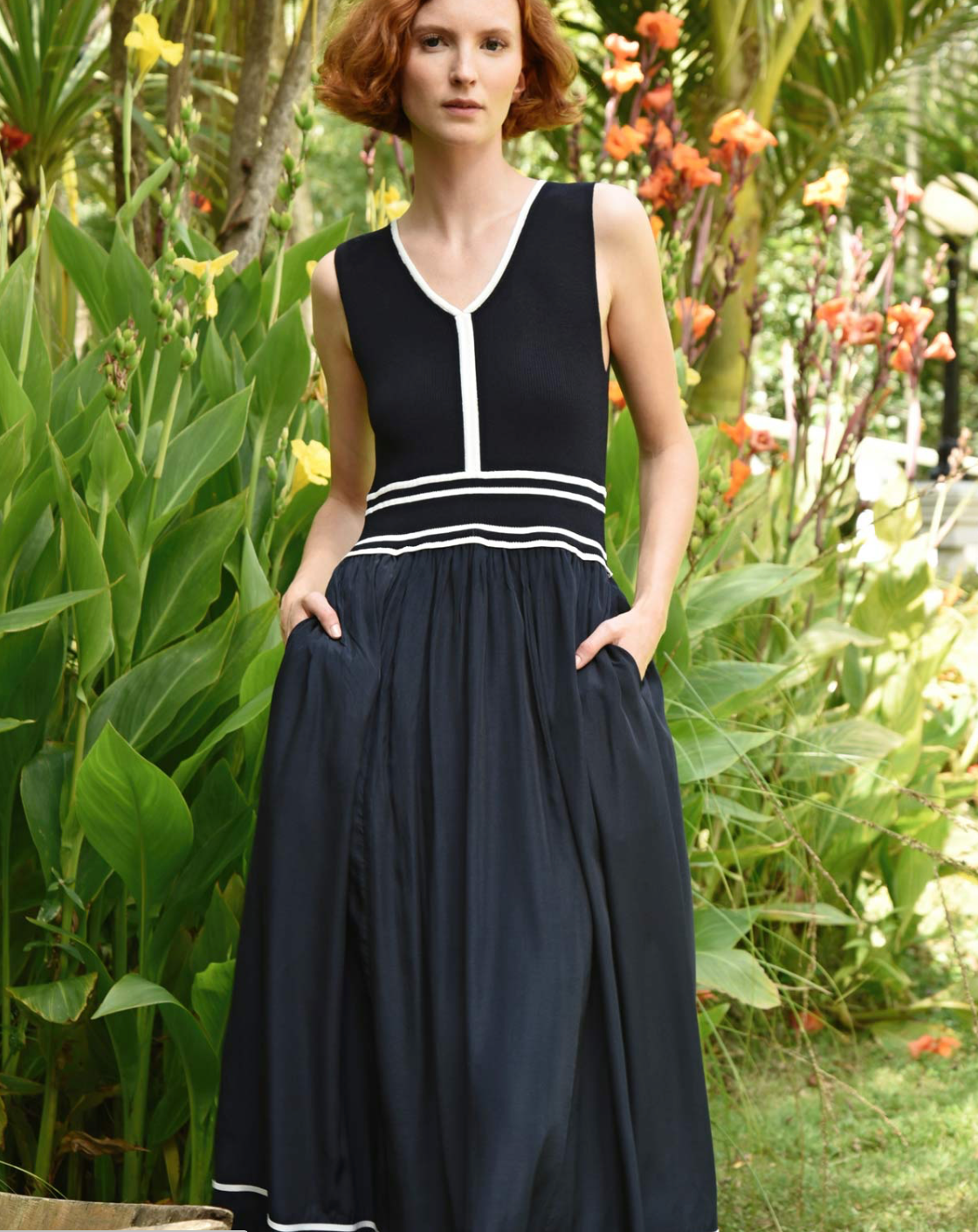 Draw the Line dress