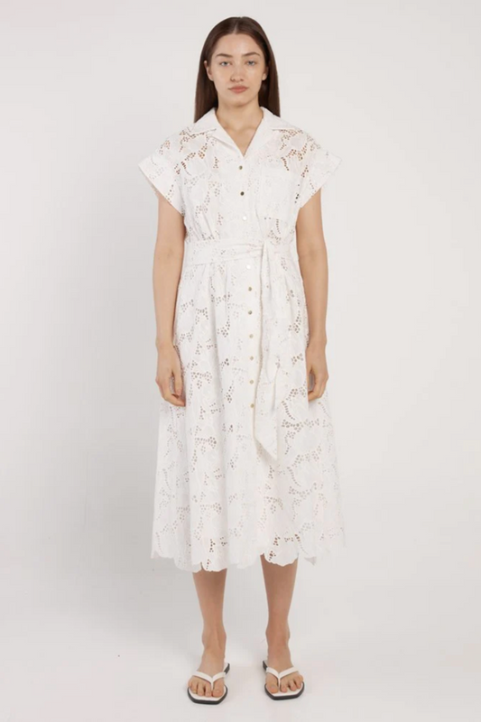 Worth It Dress White