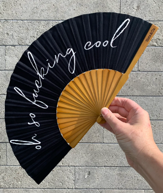 Oh So F#%!ing Cool Fan Black