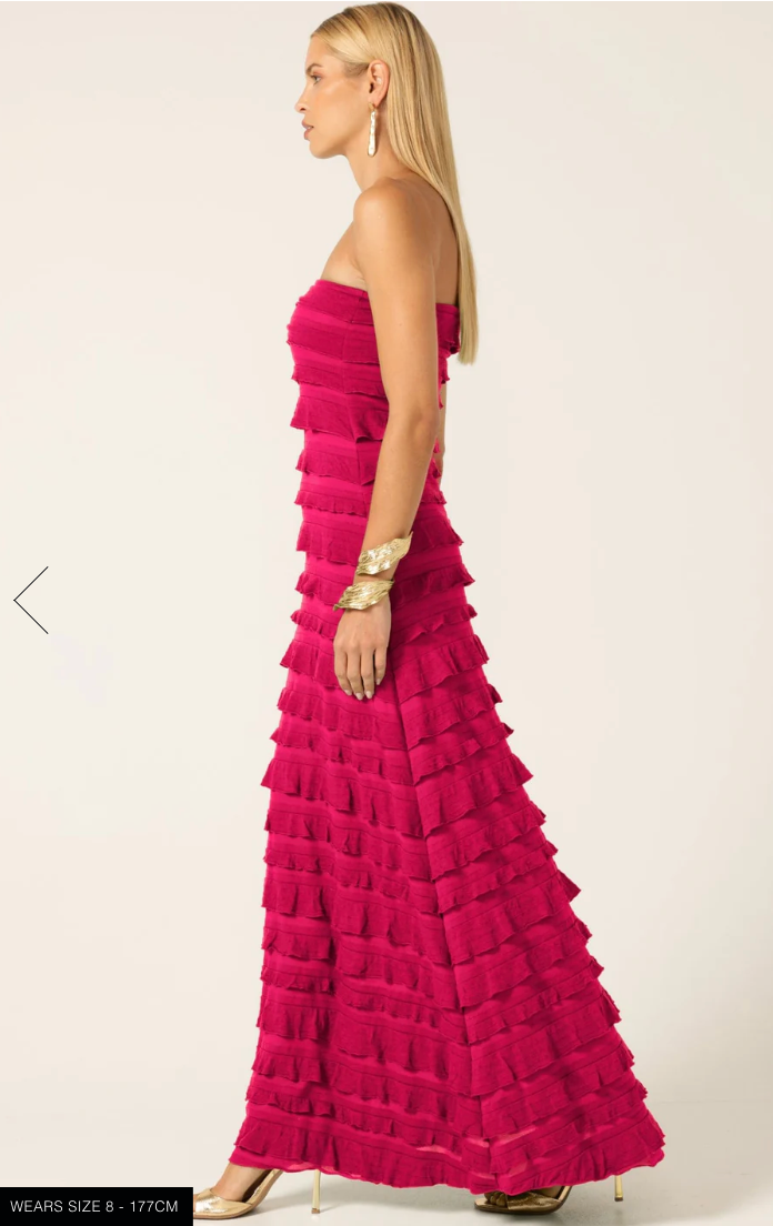Maddison Dress Raspberry