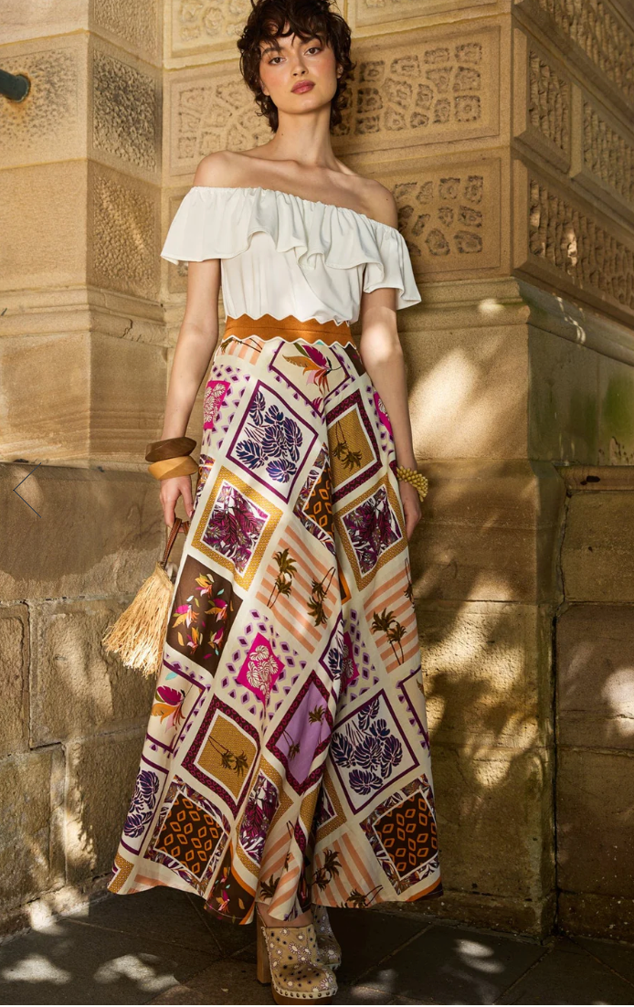 Wild Palm Skirt