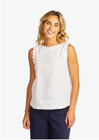 Lucy Top White