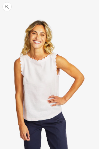 Lucy Top White