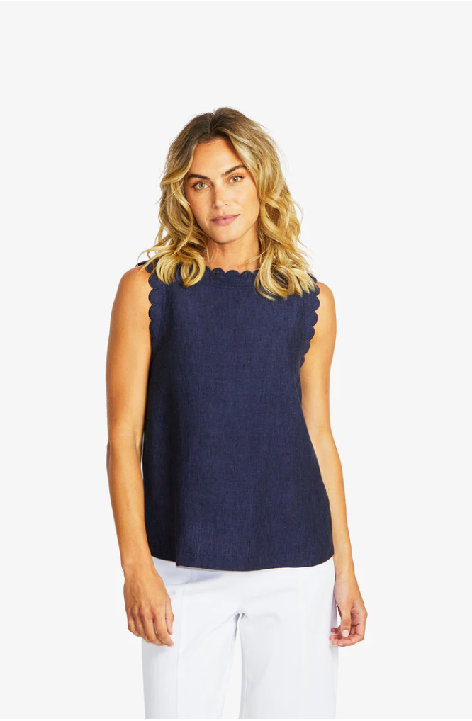 Lucy Top Navy