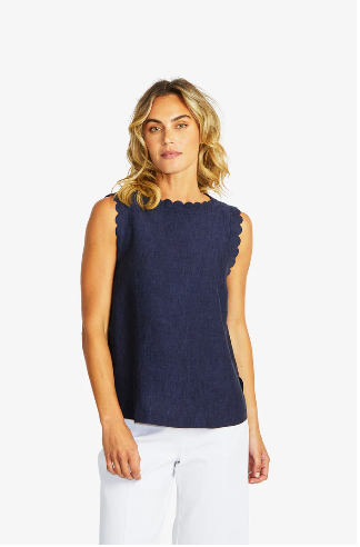Lucy Top Navy