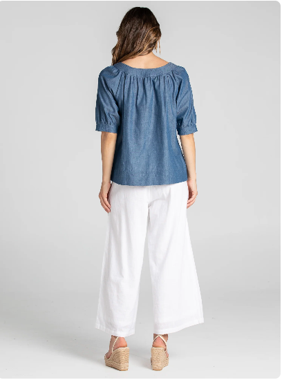 Bliss Denim Top
