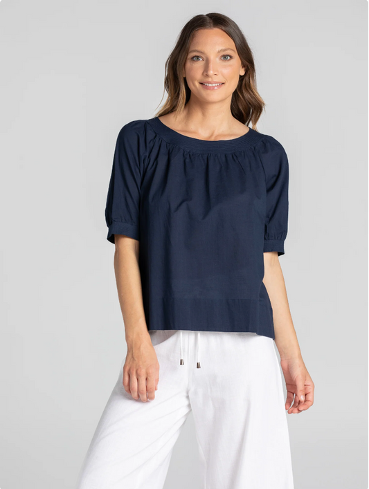 Bliss Navy Top