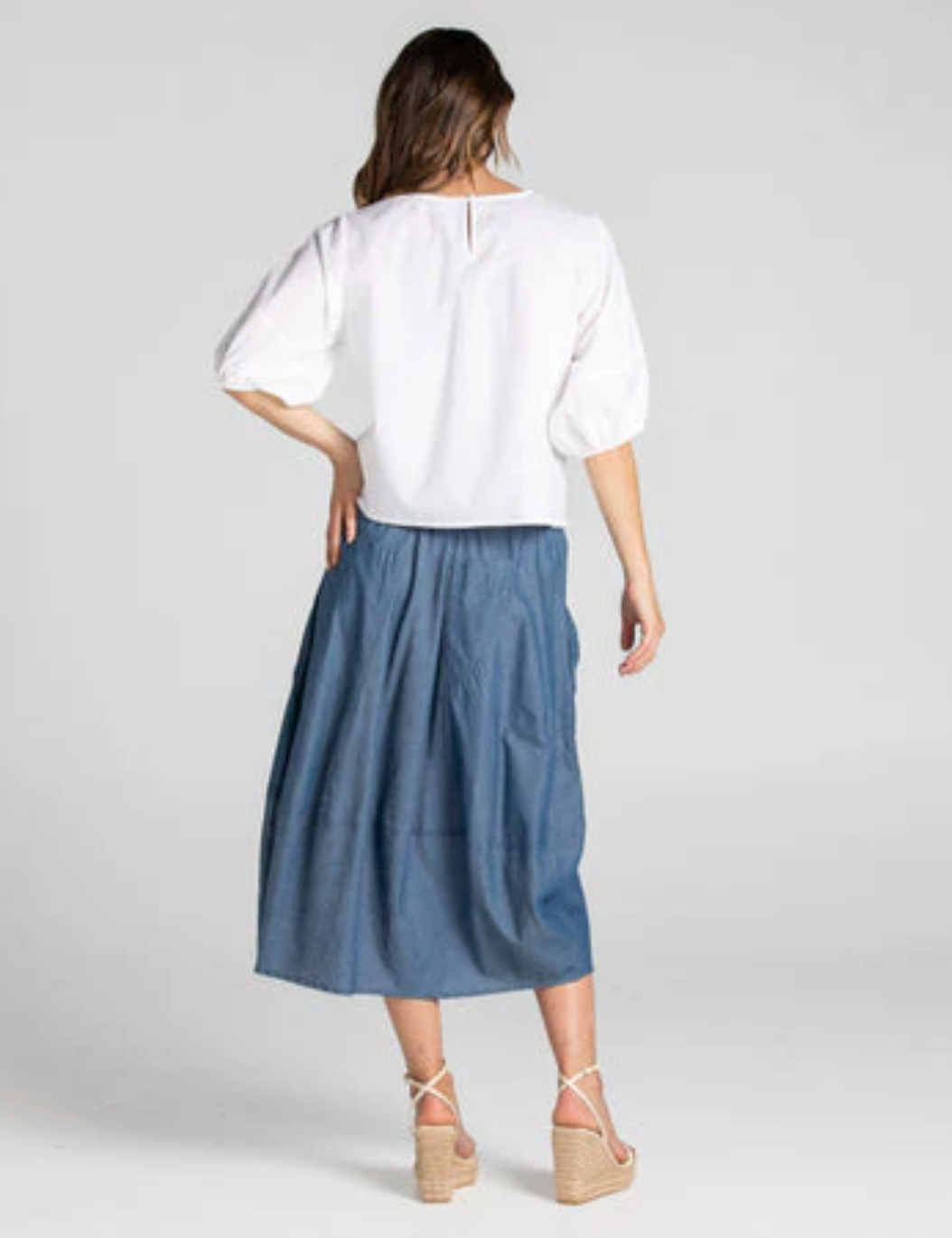 Guru Chambray Skirt