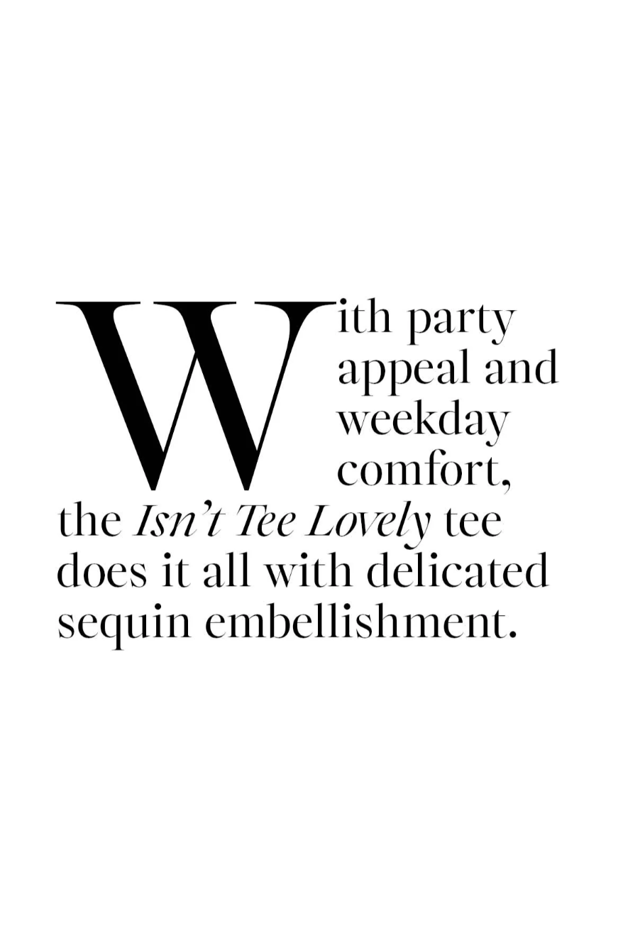 Isn't Tee Lovely Shirt