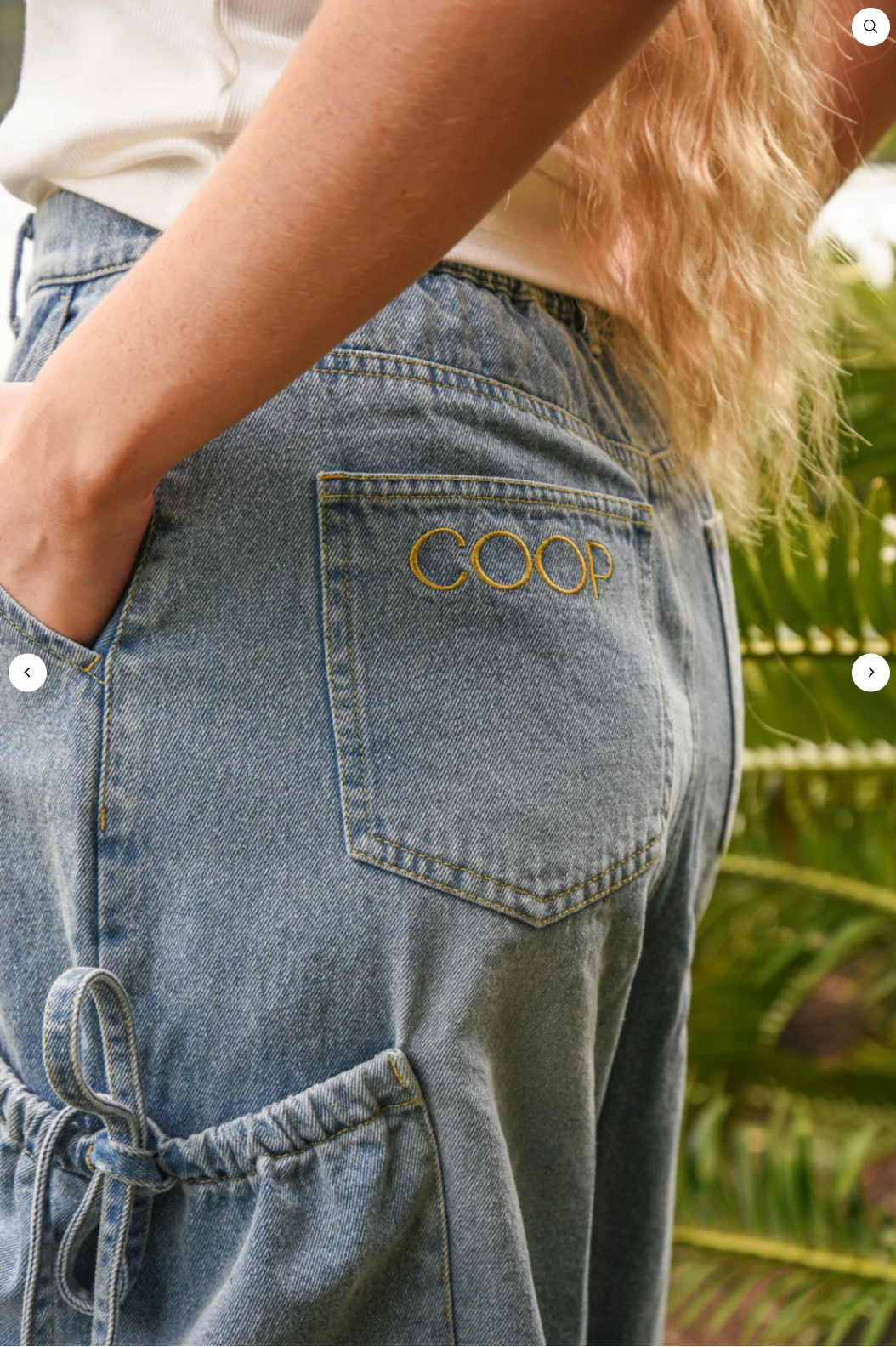 Bow & Go Denim Jort