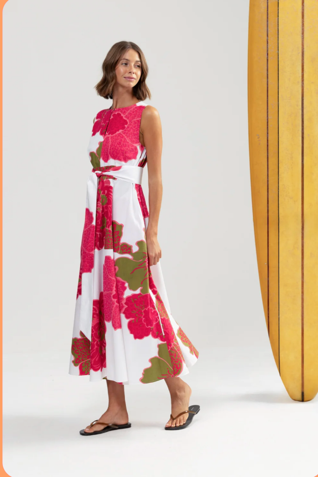 Bougainvillea Dress